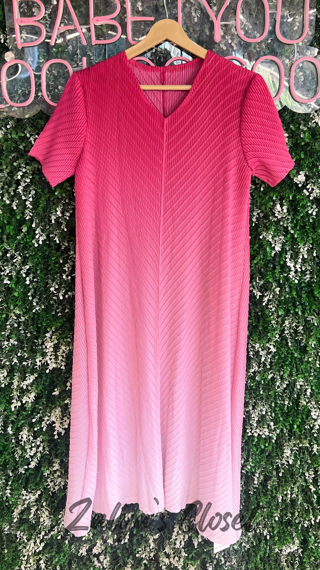 Ombre Imported Magic Dress