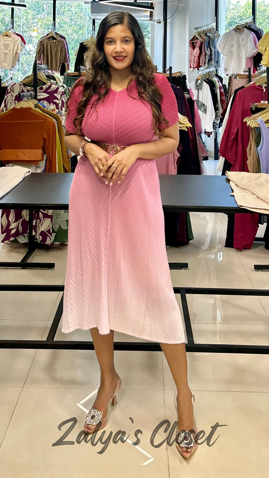 Ombre Imported Magic Dress