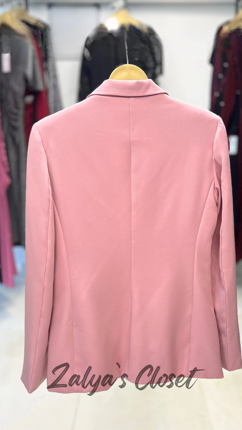 Premium 3pcs Blazer Suit set Pink