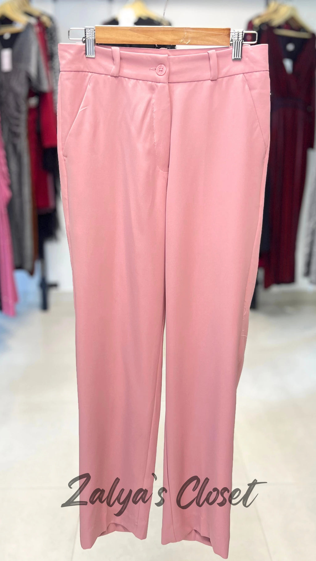 Premium 3pcs Blazer Suit set Pink