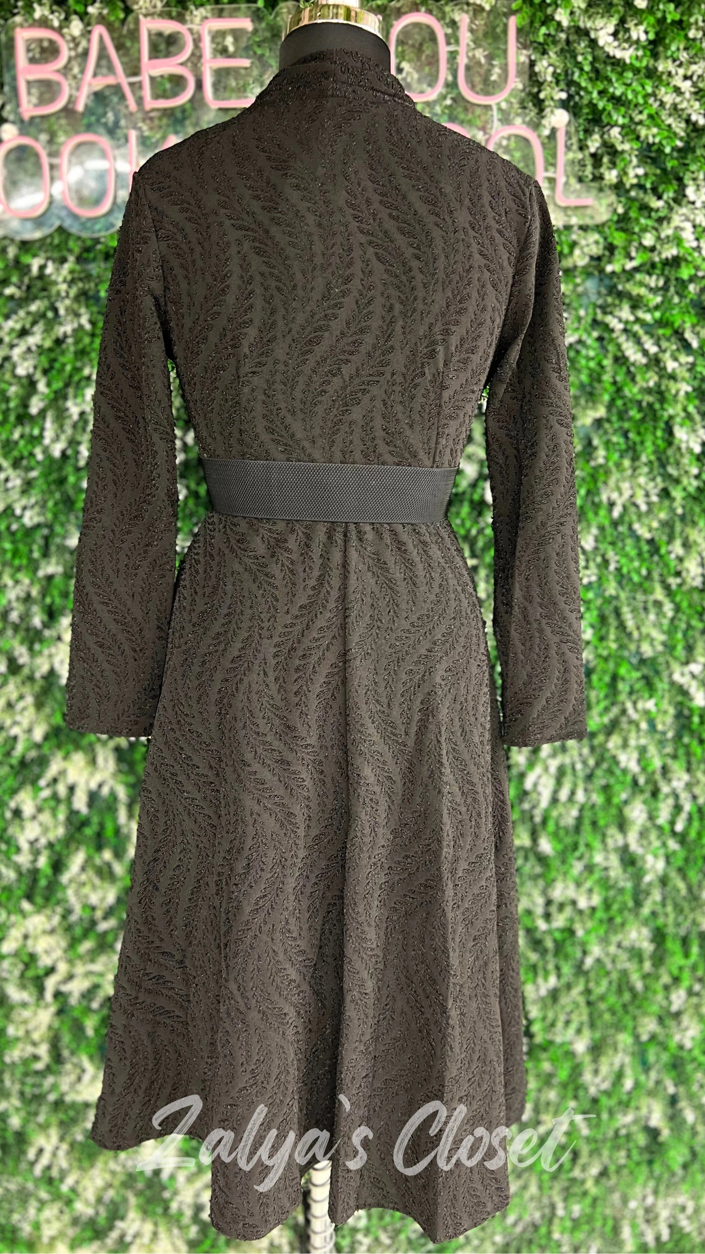 Printed Imported Party Wear Gown With Belt