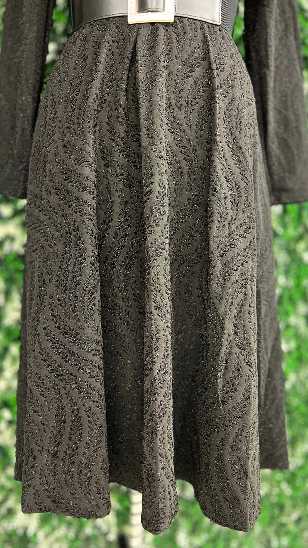 Printed Imported Party Wear Gown With Belt