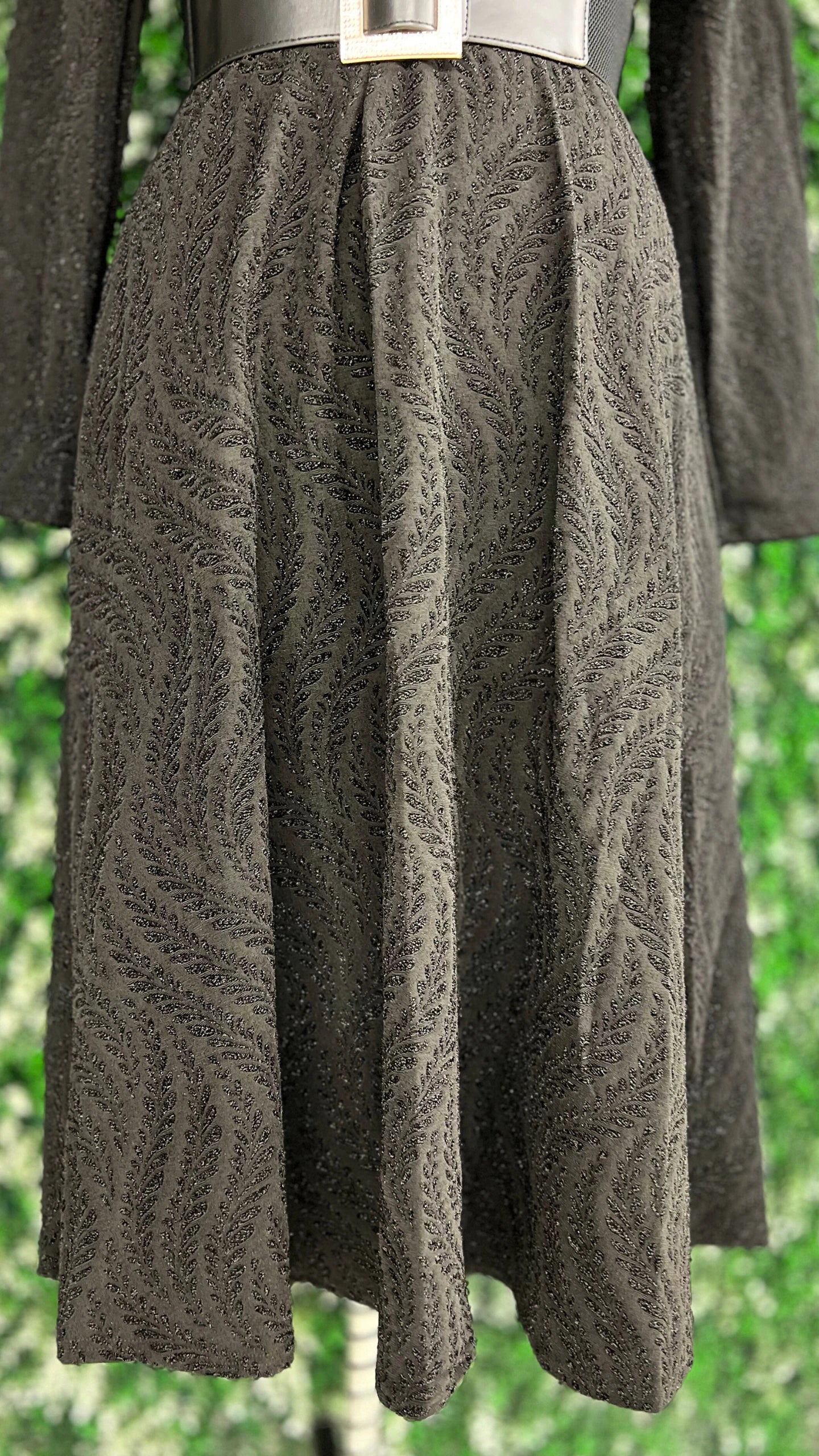 Printed Imported Party Wear Gown With Belt