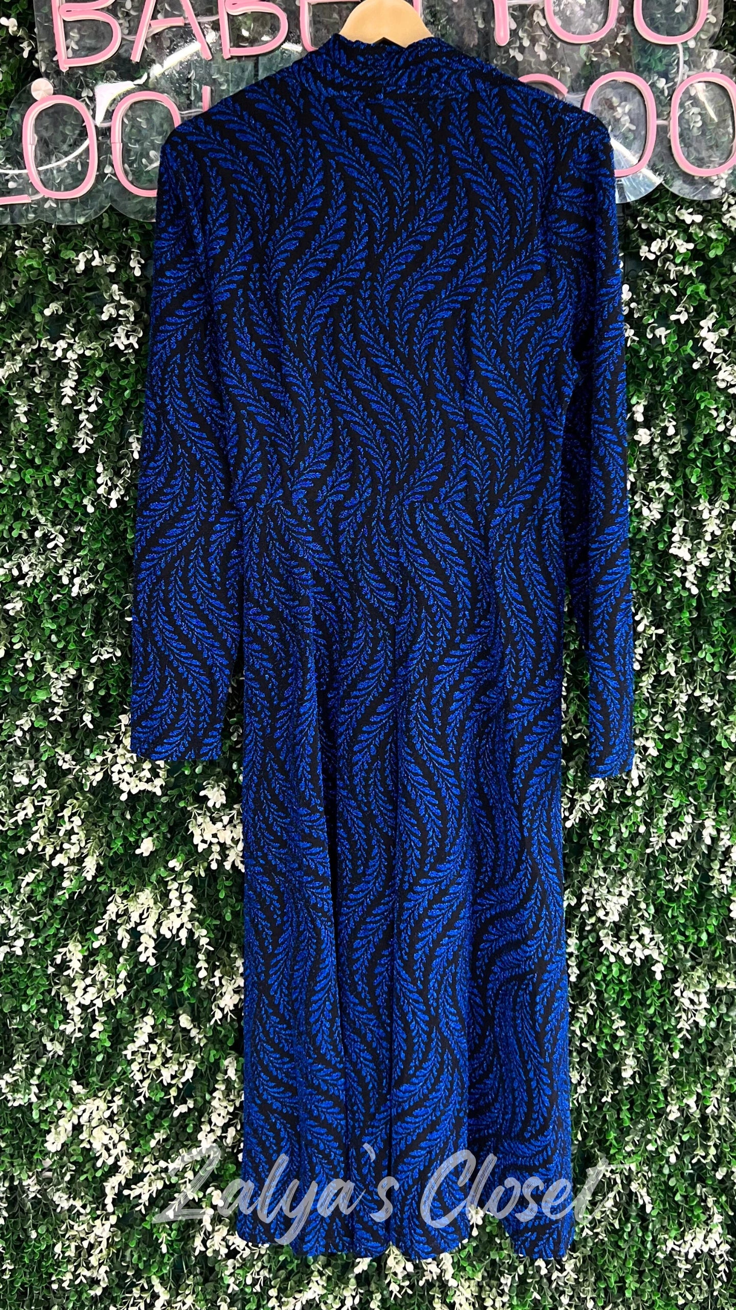 Printed Imported Party Wear Gown With Belt