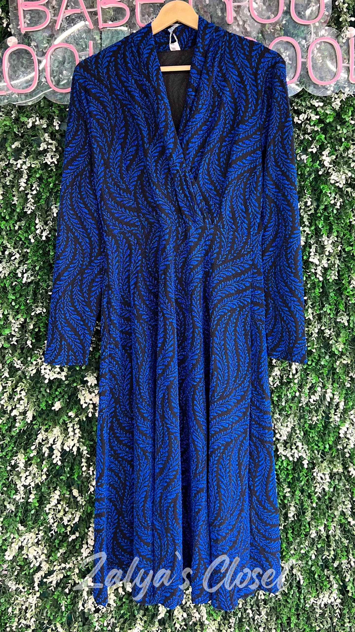 Printed Imported Party Wear Gown With Belt