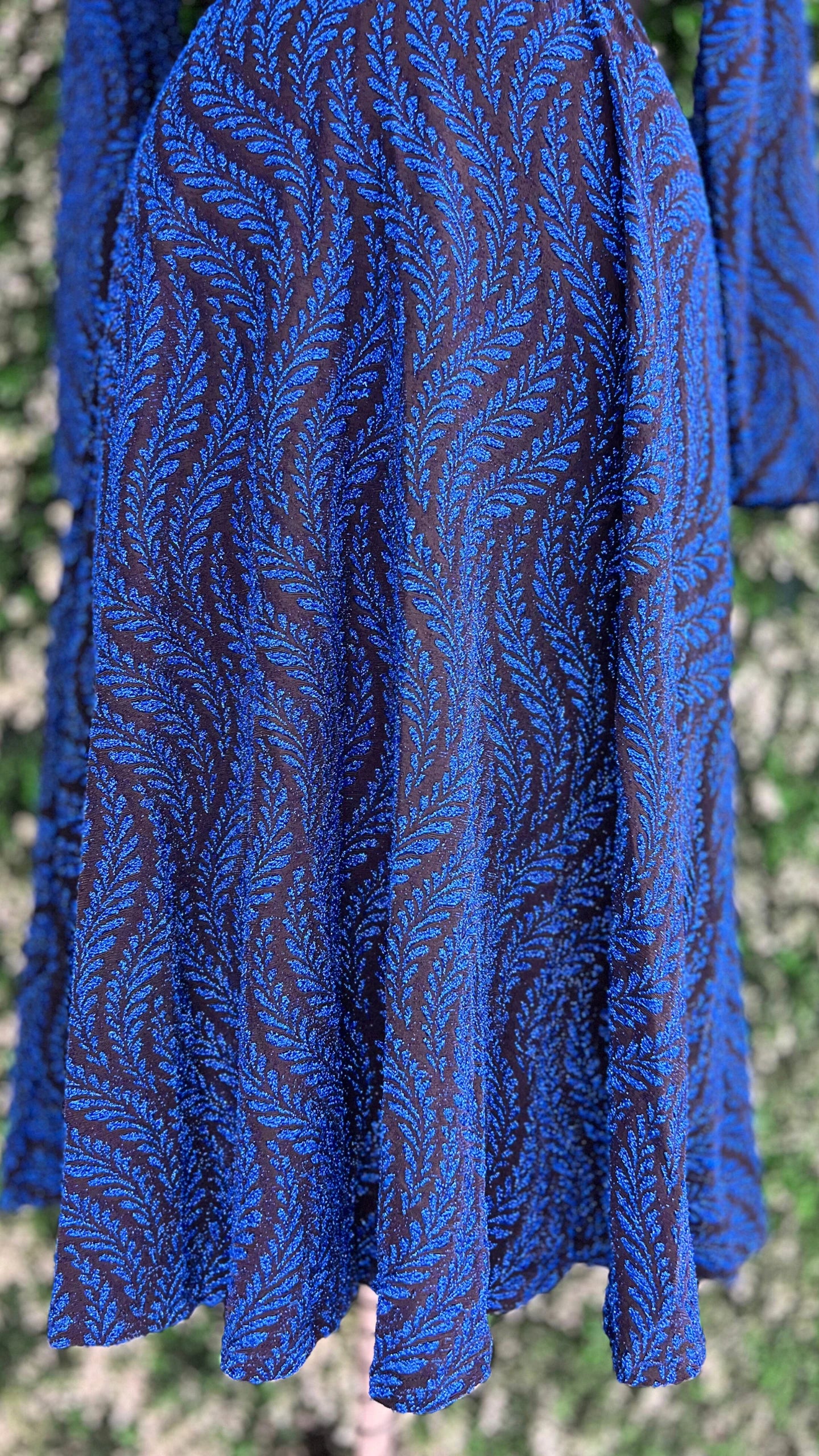 Printed Imported Party Wear Gown With Belt