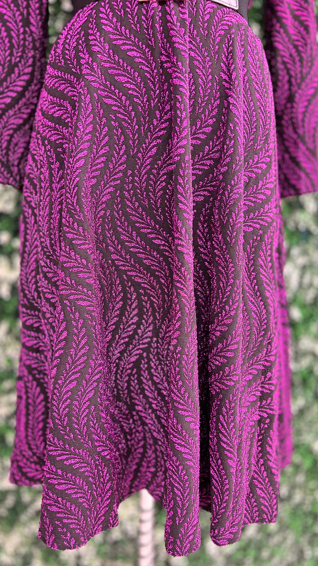 Printed Imported Party Wear Gown With Belt