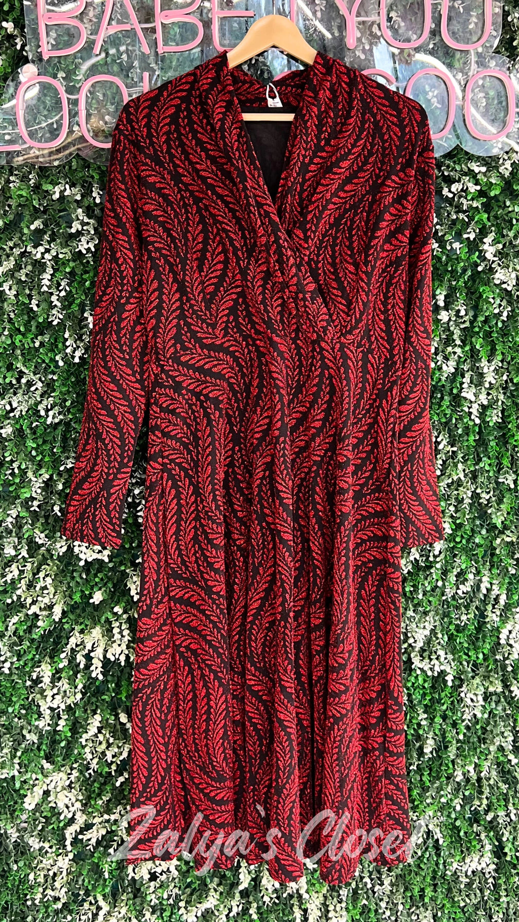 Printed Imported Party Wear Gown With Belt