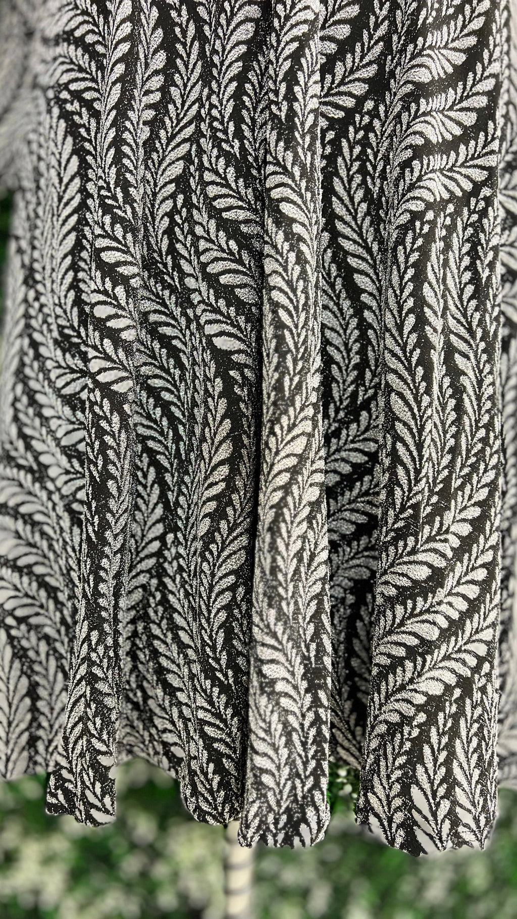 Printed Imported Party Wear Gown With Belt