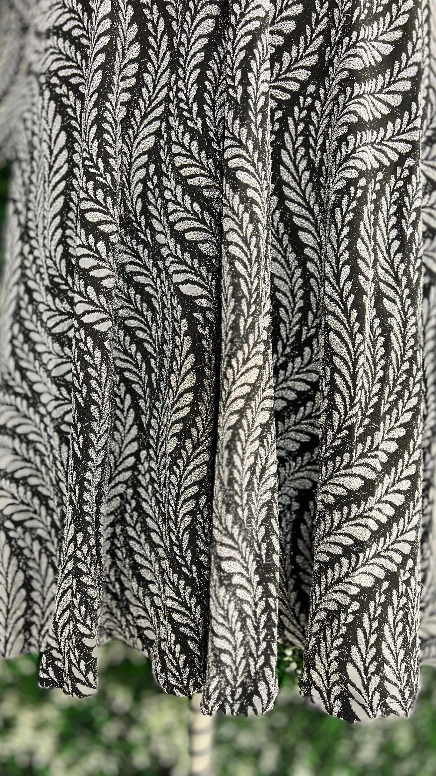 Printed Imported Party Wear Gown With Belt