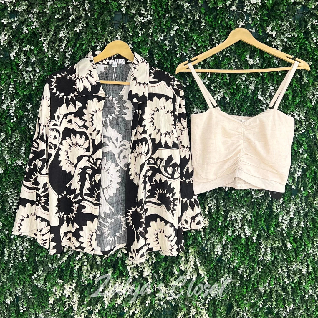 Printed Shirt with Inner