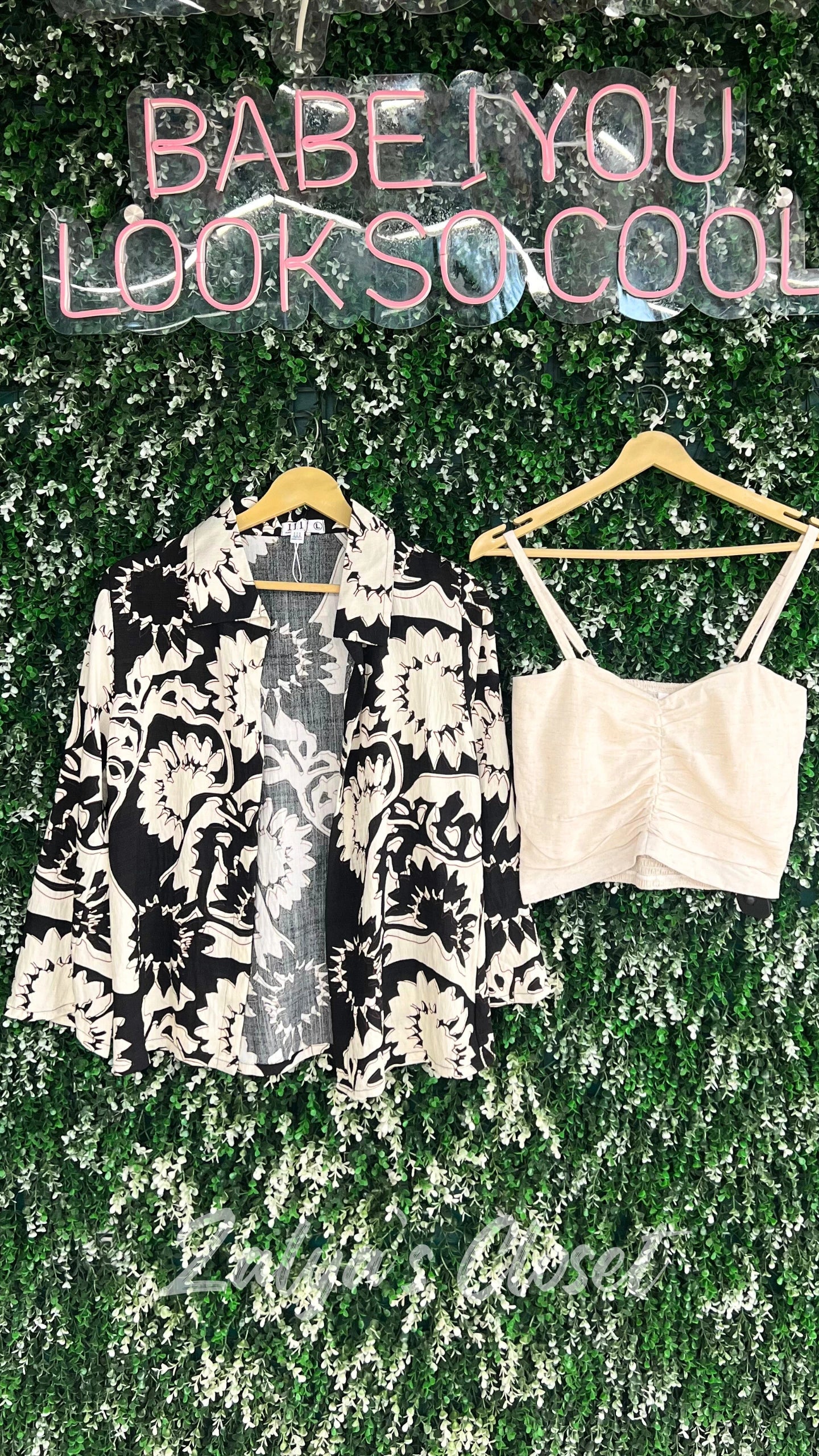 Printed Shirt with Inner