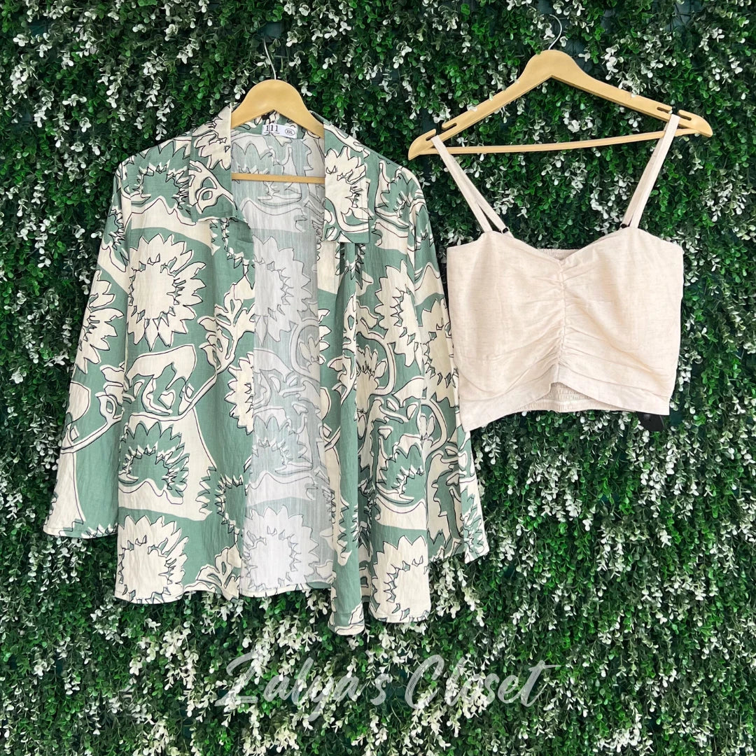 Printed Shirt with Inner