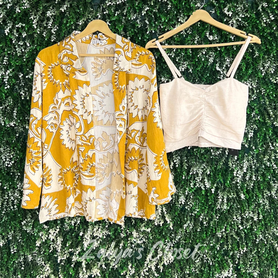 Printed Shirt with Inner