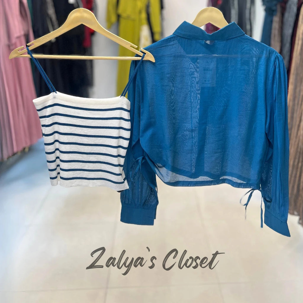 Shirt With Striped Inner