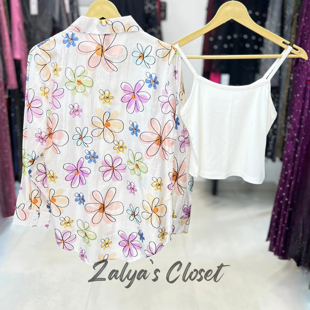 Shirt with Inner Set