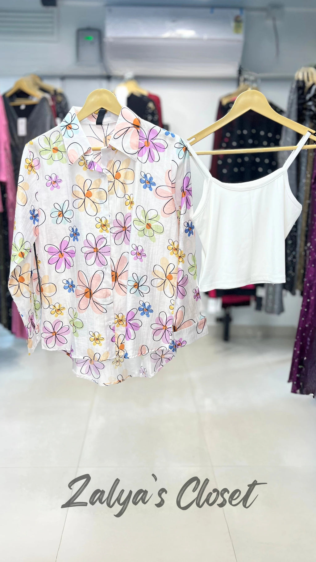 Shirt with Inner Set