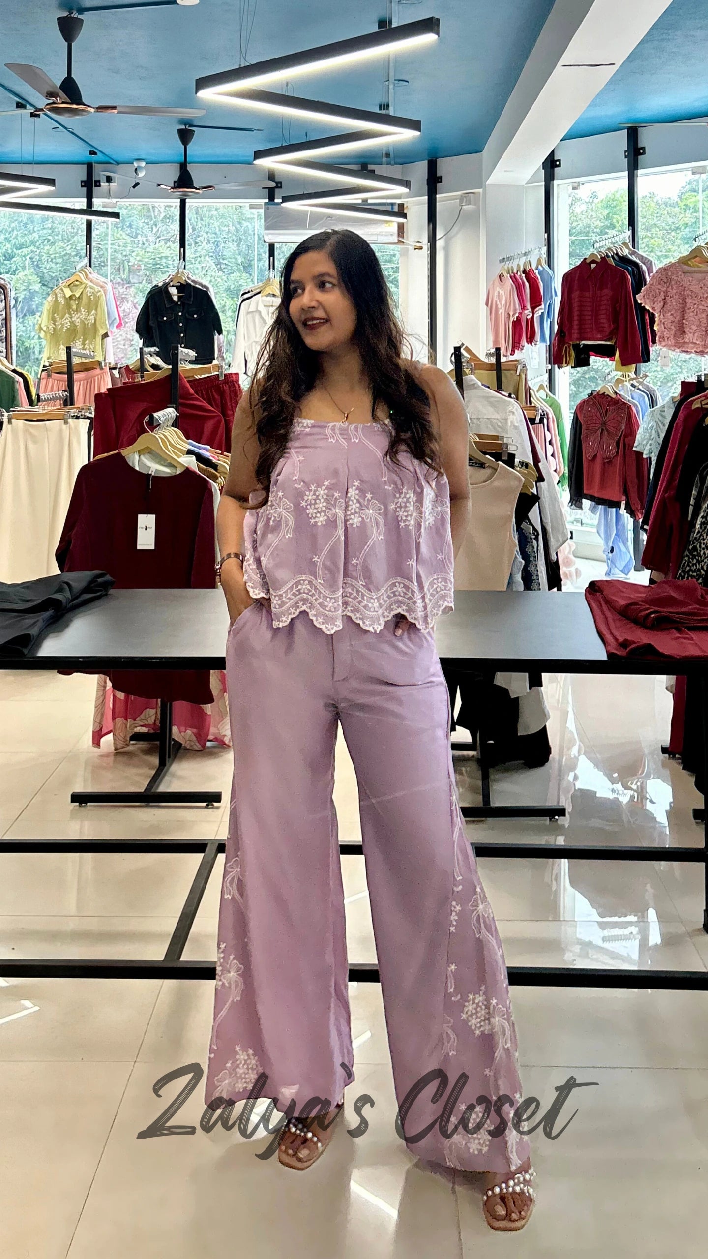 Top and Pant Side Printed Co-ord Set