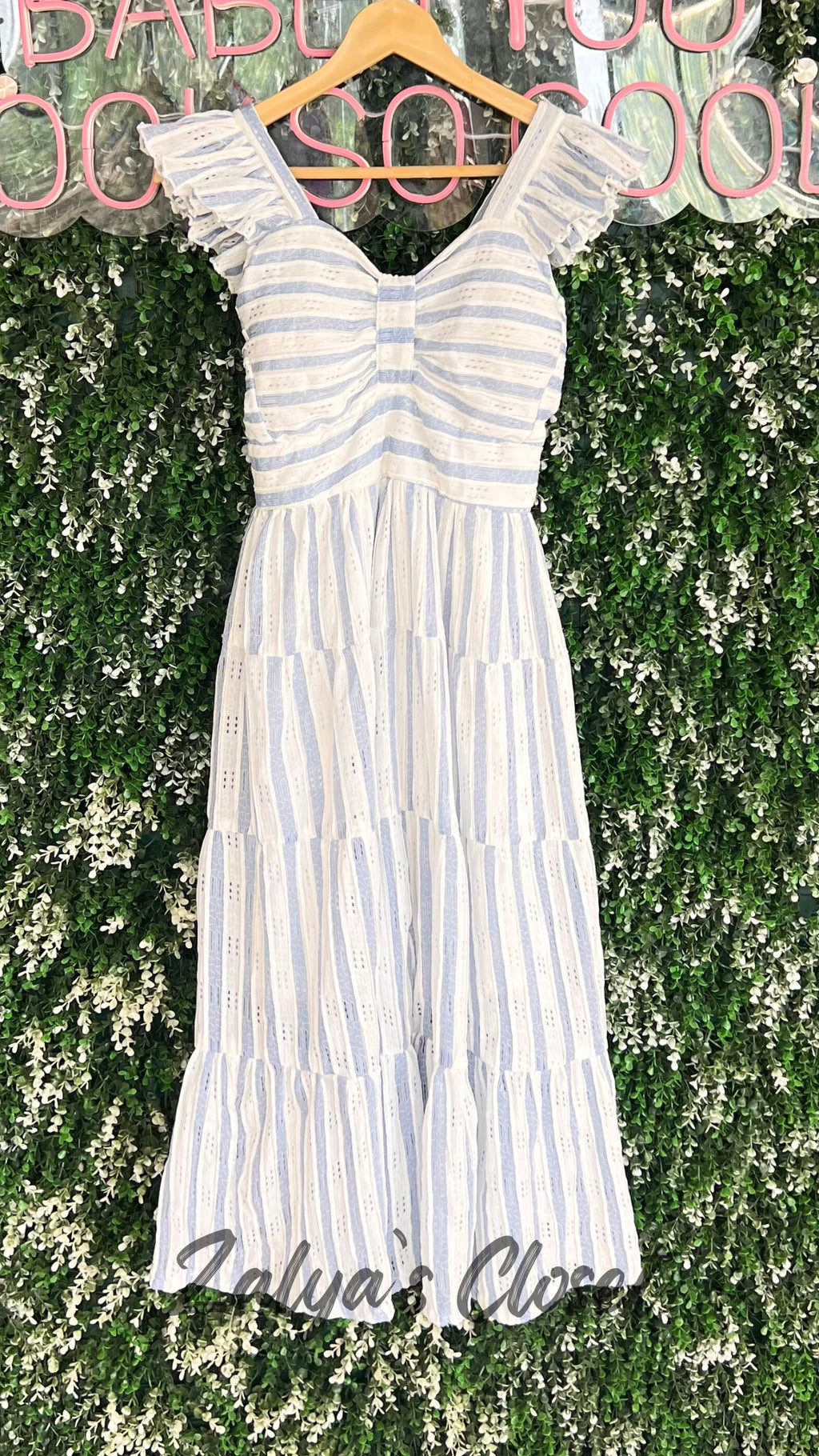 Vertical Striped Dress
