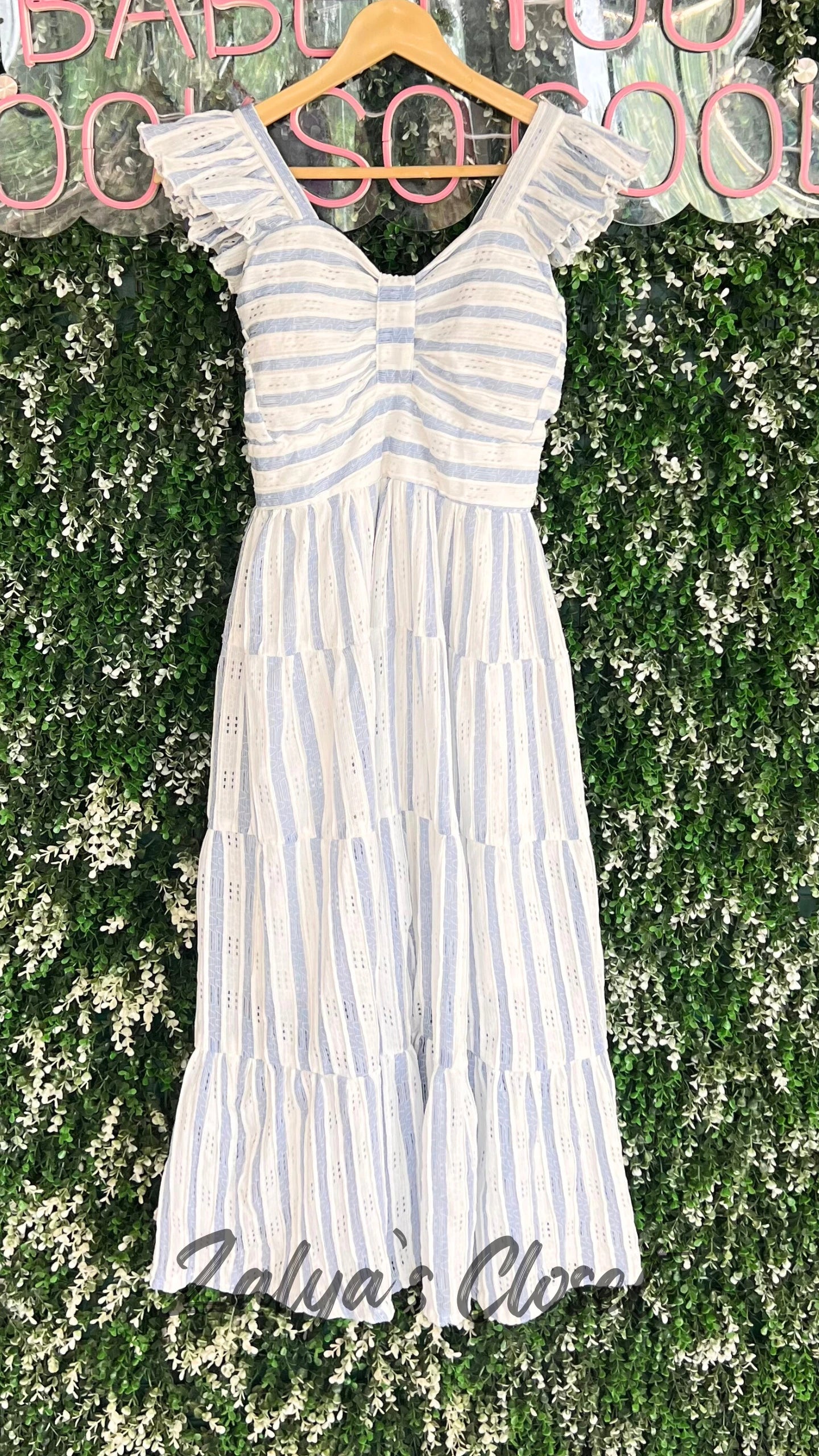 Vertical Striped Dress