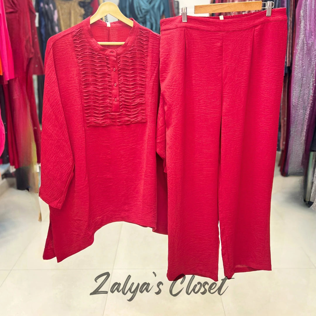 Yoke Detail Co-ord Set