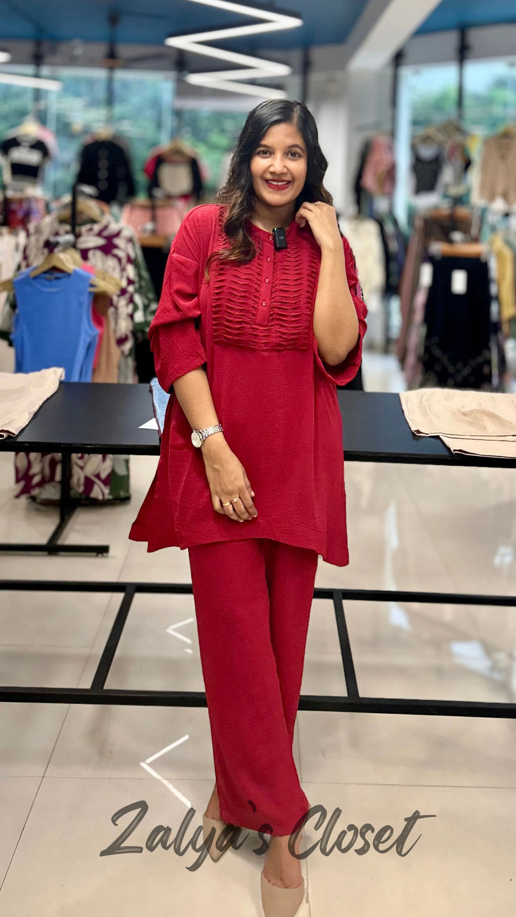 Yoke Detail Co-ord Set