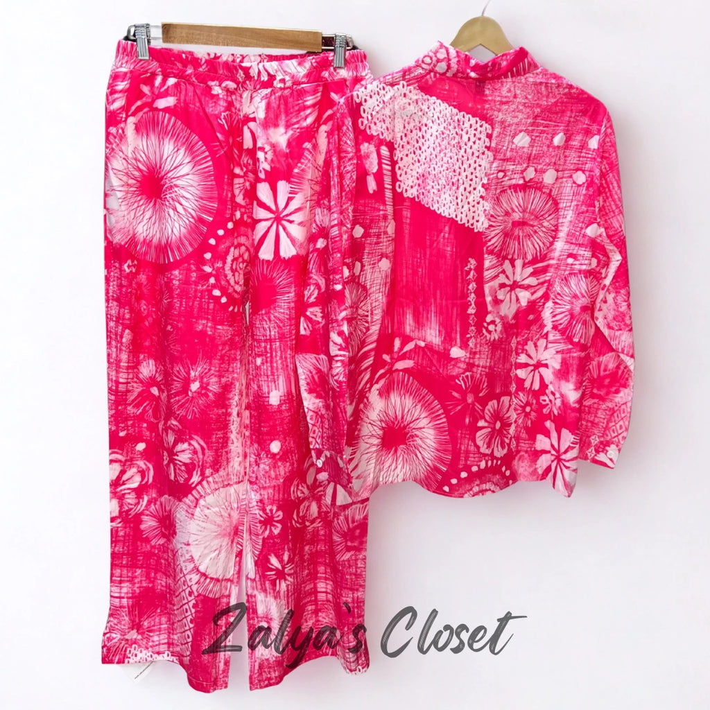 Imported Fully Printed Shirt and Pant Co-ord Set image 3