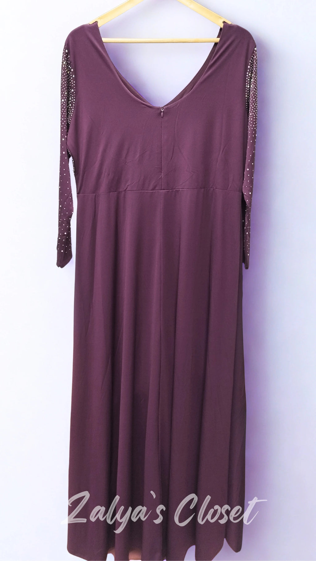 Half Multi Color Stone Work Dress image 9