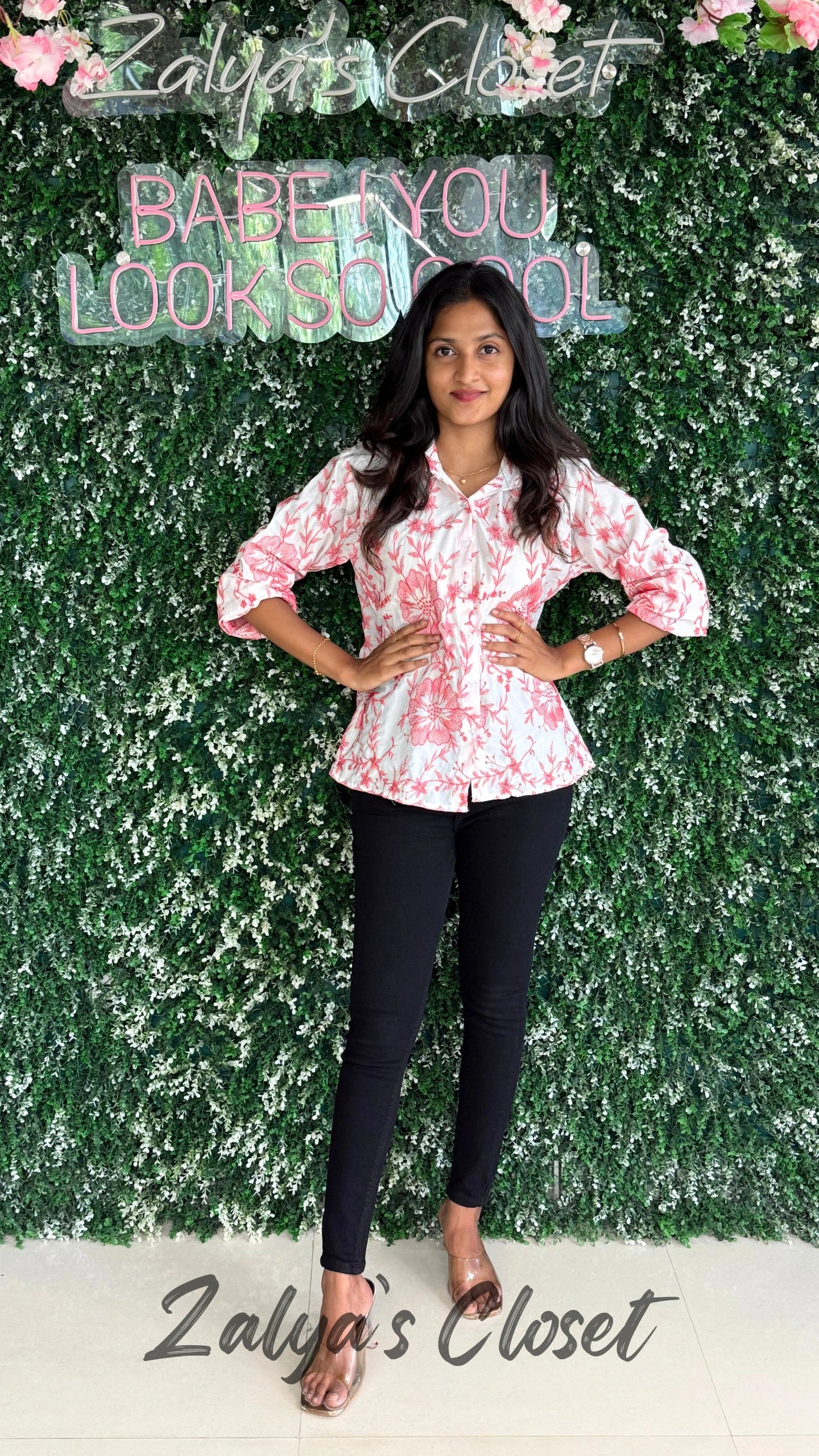 Flower Embroidered Tops image 0