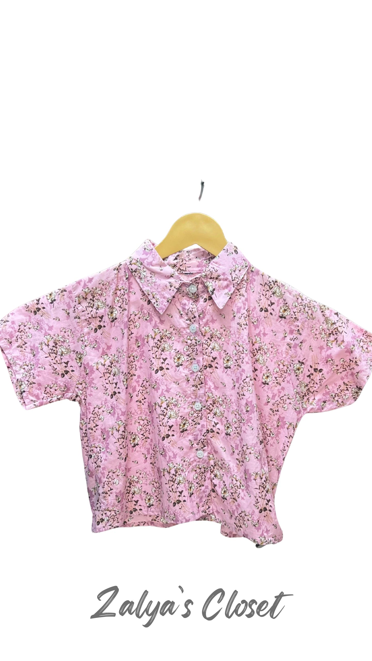 Printed Tops - Pink image