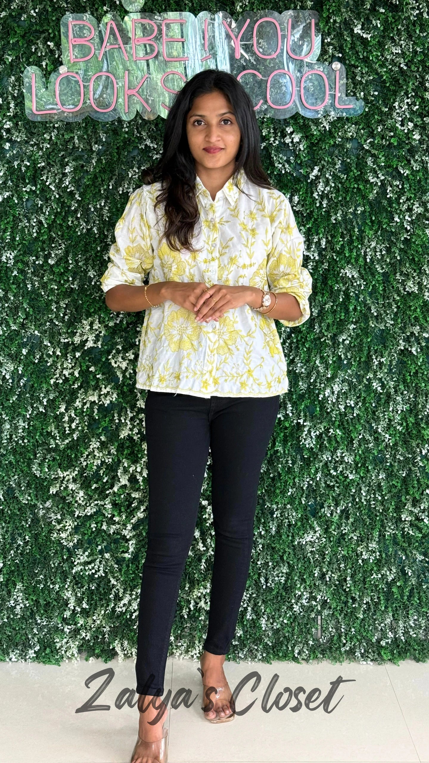 Flower Embroidered Tops image 16