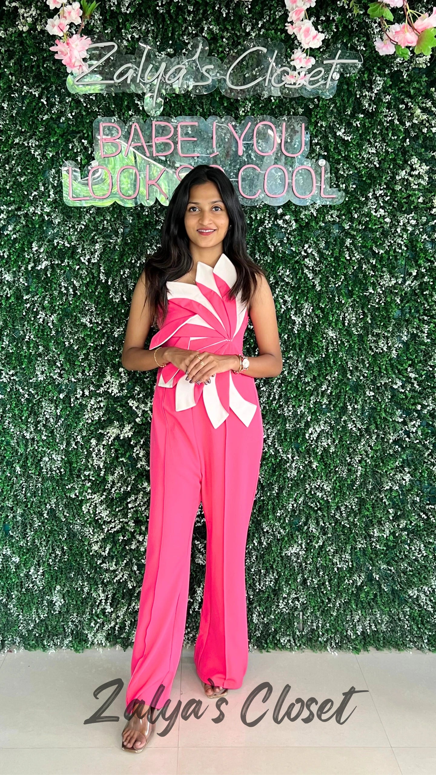 Imported Flower Designer Jumpsuit image 7