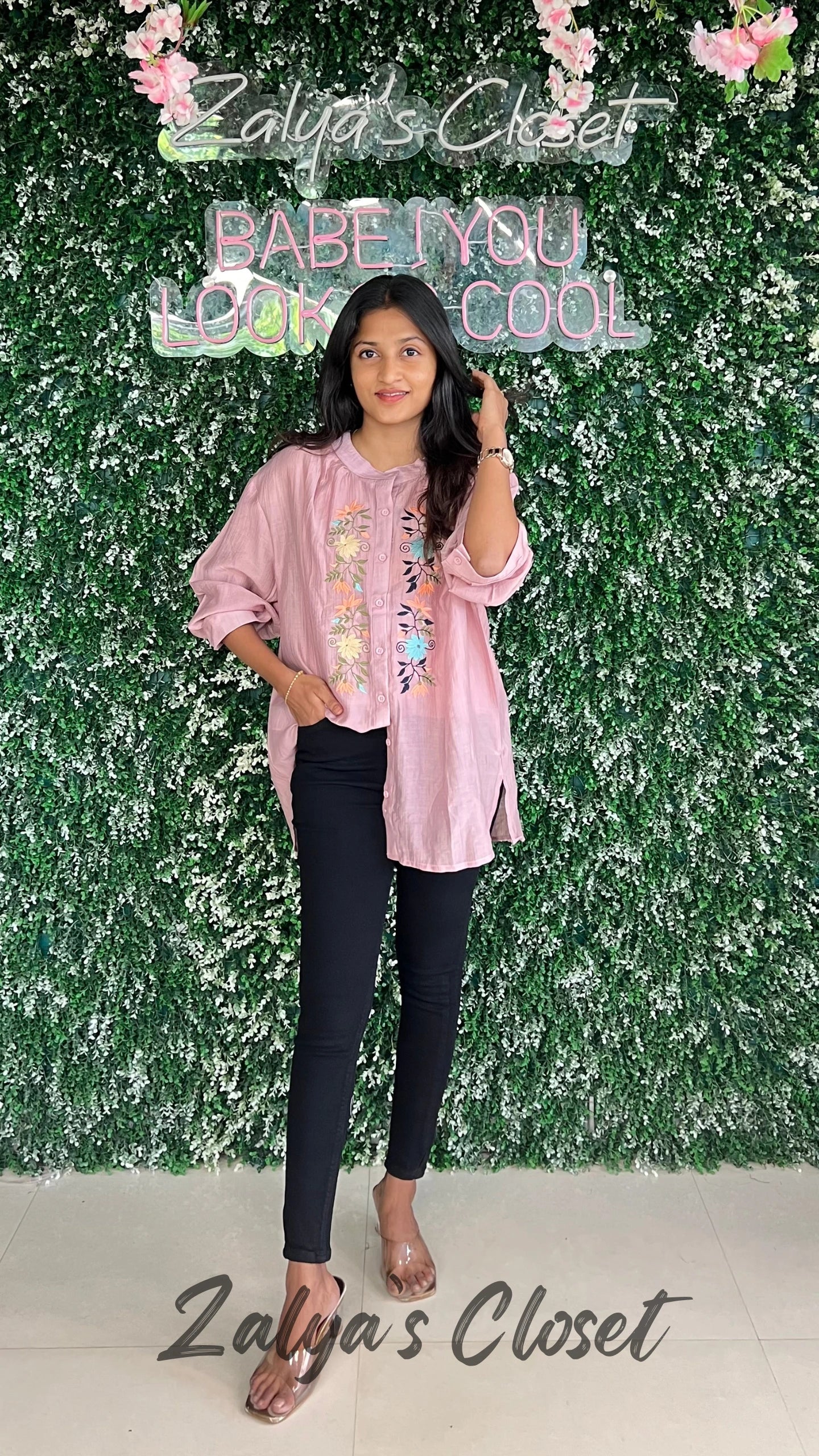 Embroidered Tops Plus Size image 8