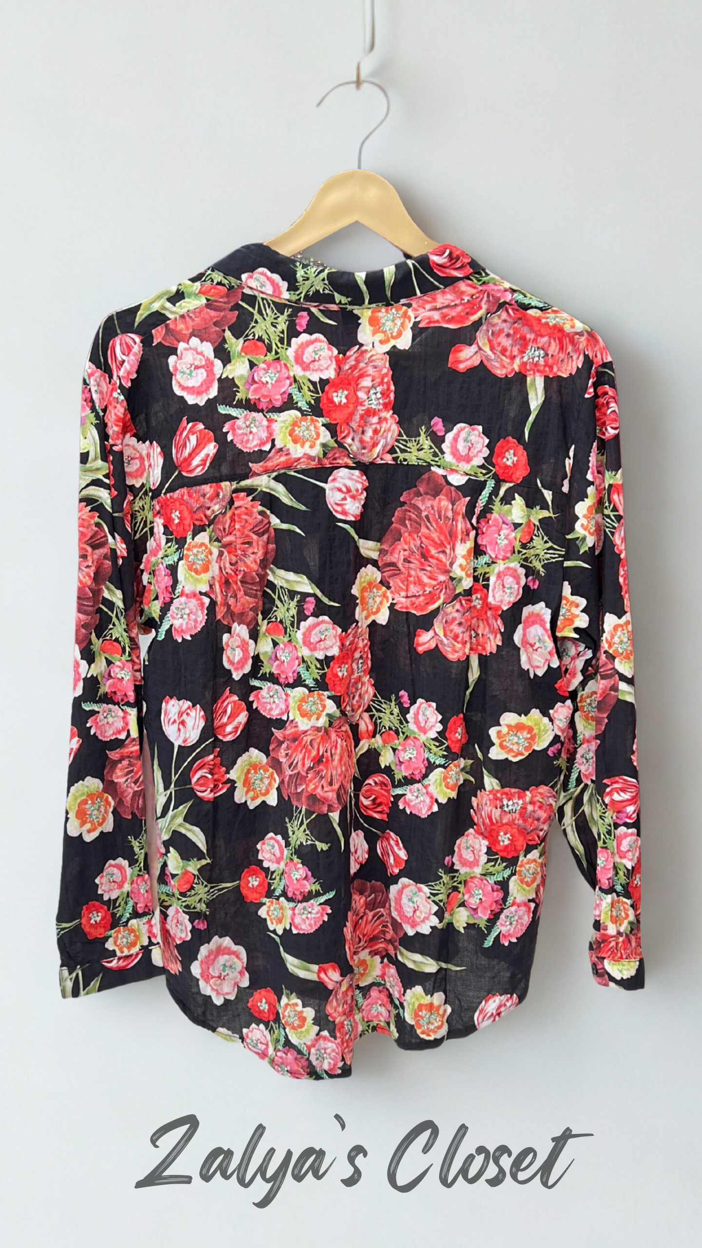 Imported Floral Printed Soft Shirts image 4