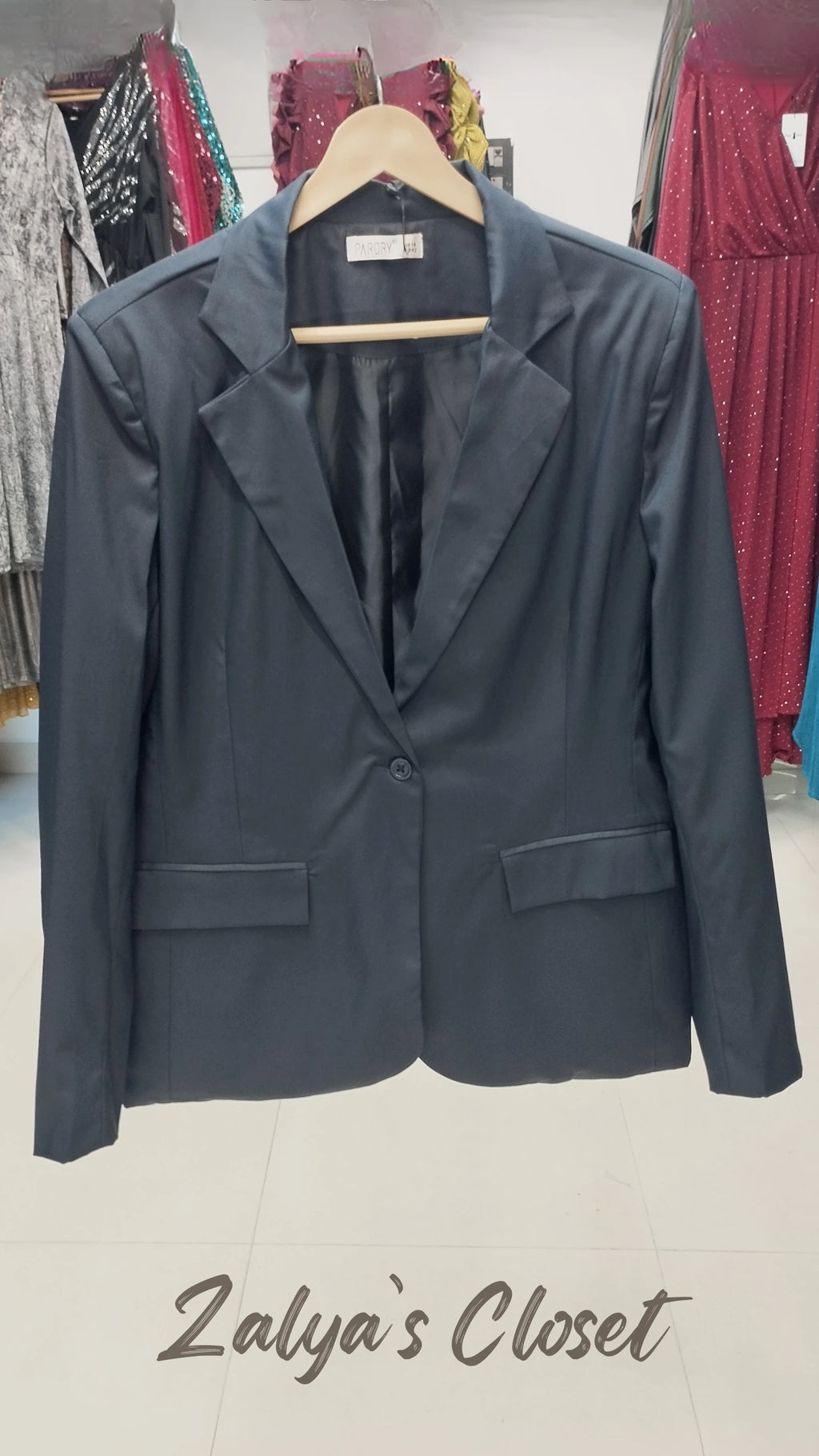 Premium 3pcs Blazer Suit set Navy Blue image 5