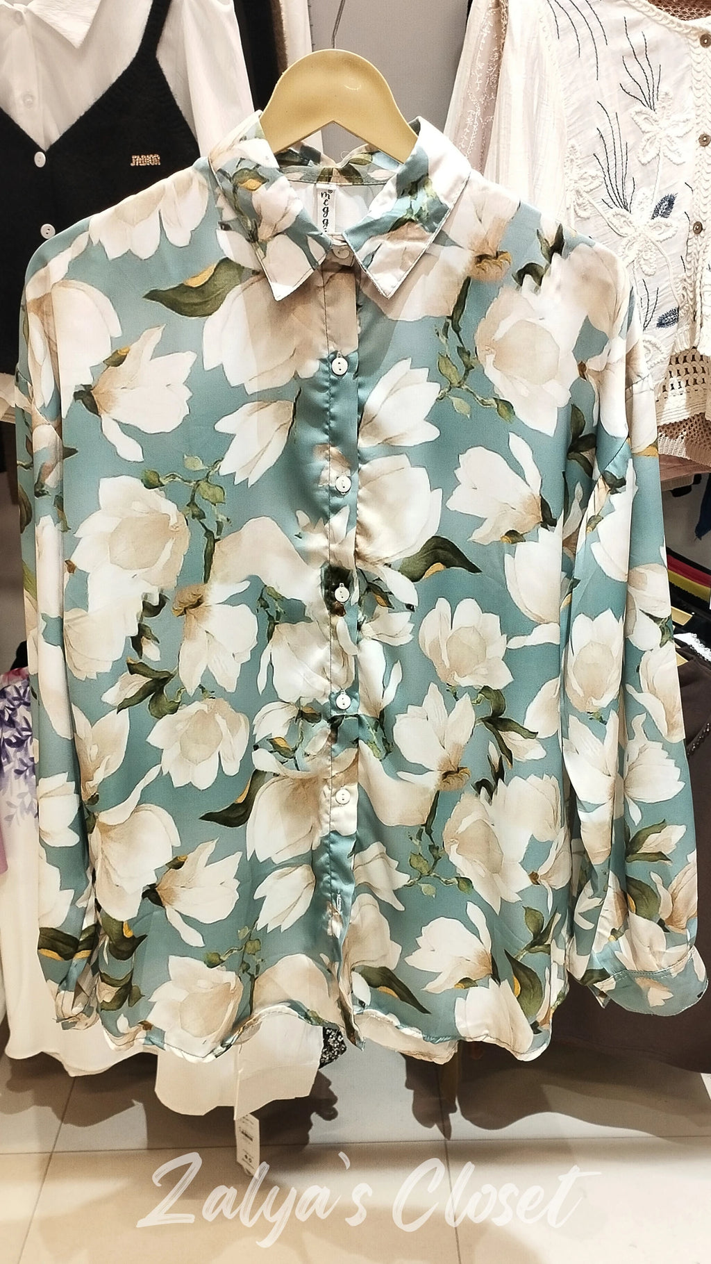 Printed Shirts - Light Blue1 image