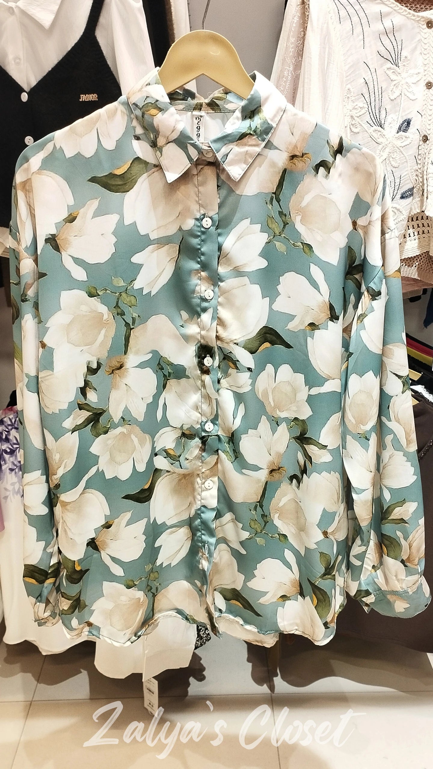 Printed Shirts - Light Blue1 image