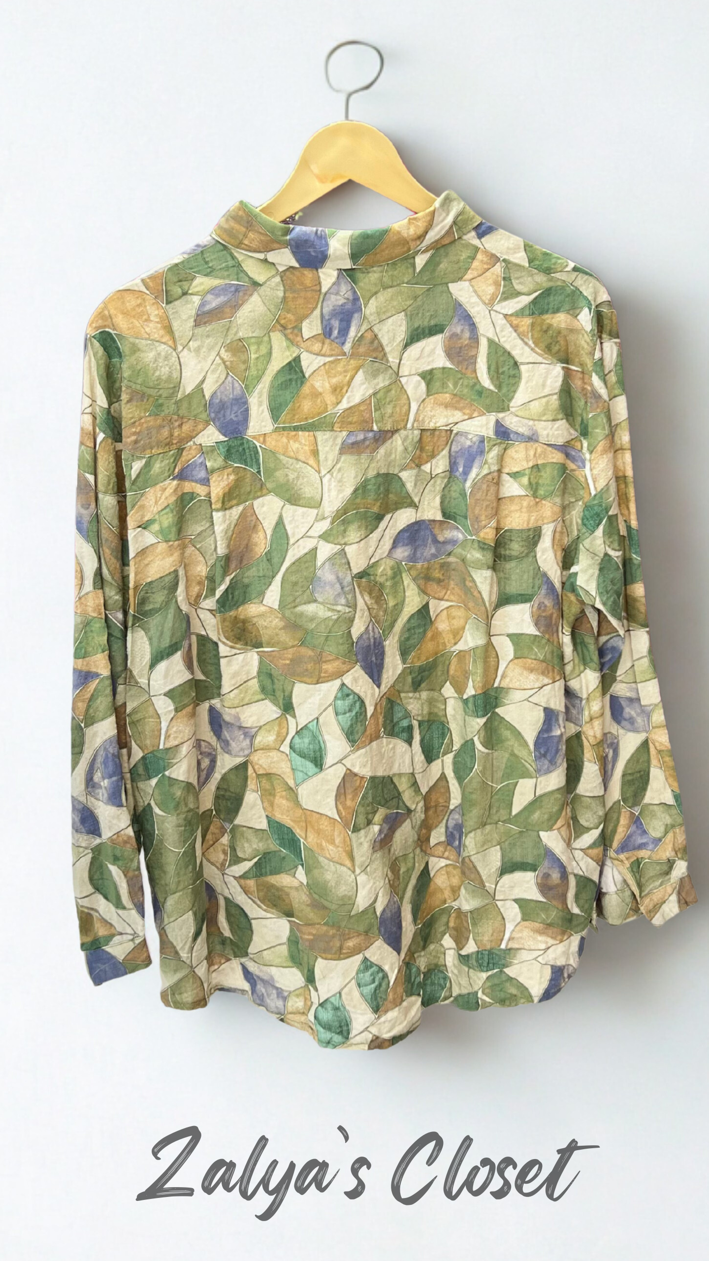 Imported Floral Printed Soft Shirts image 5
