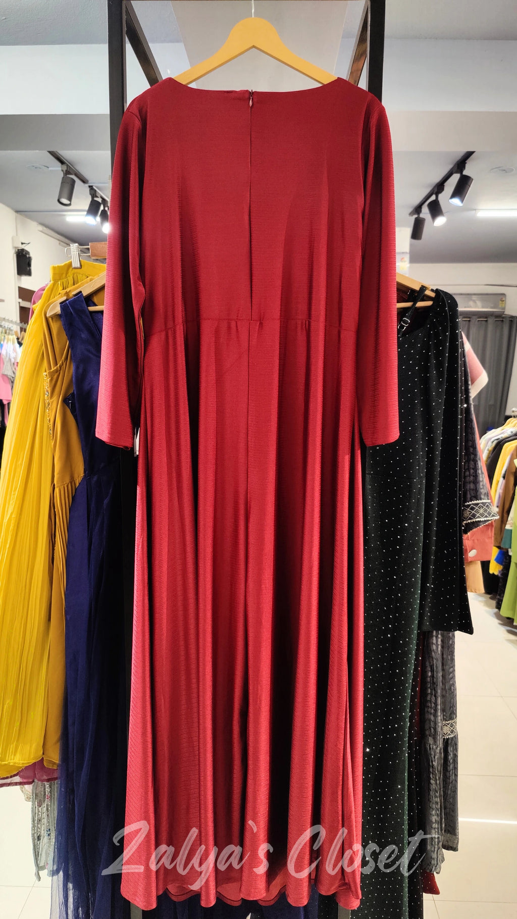 Simple Classy Full Length Dress image 9