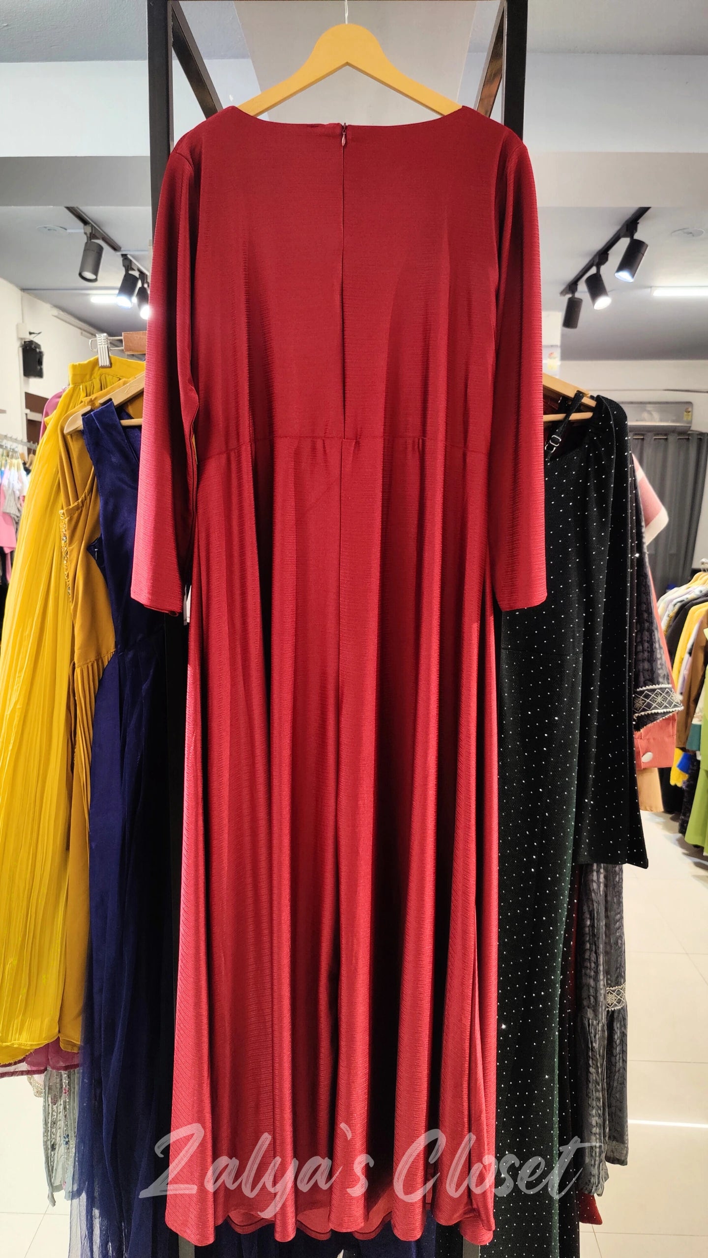 Simple Classy Full Length Dress image 9