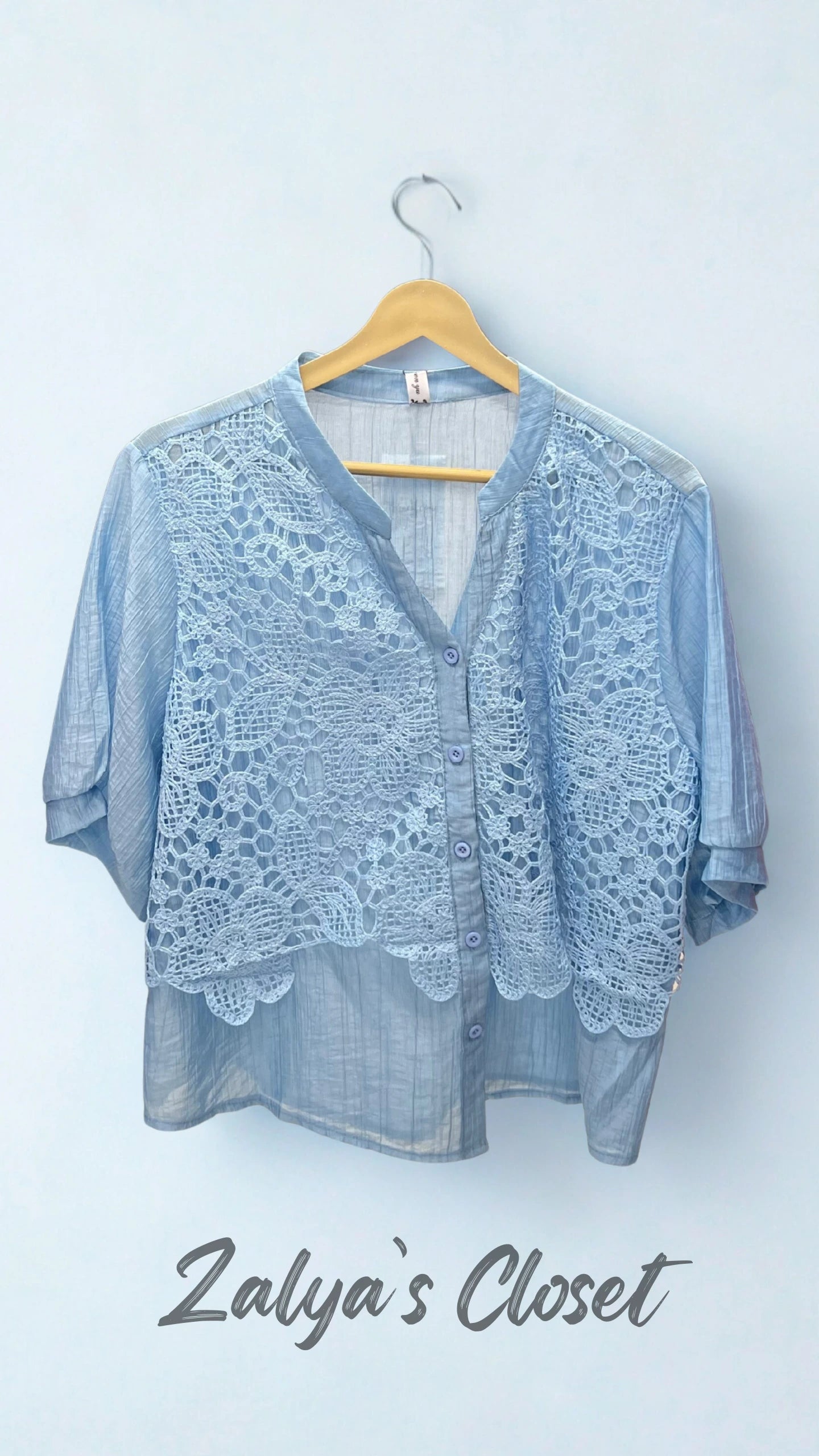 Imported Lace Work Tops image 2