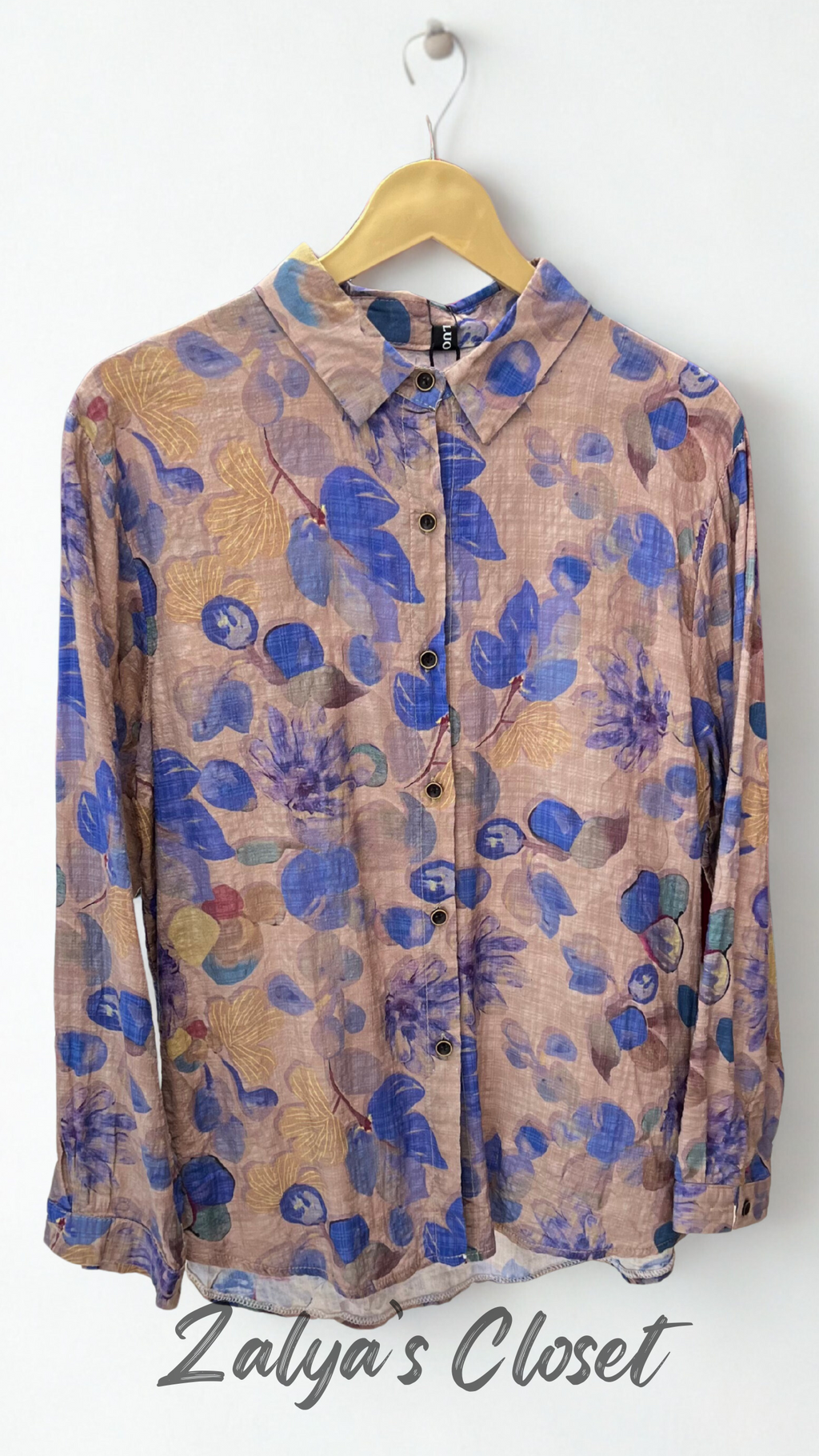 Imported Floral Printed Soft Shirts image 2
