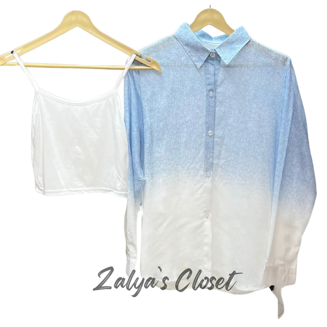 Ombre Shaded Shirts Imported image 7