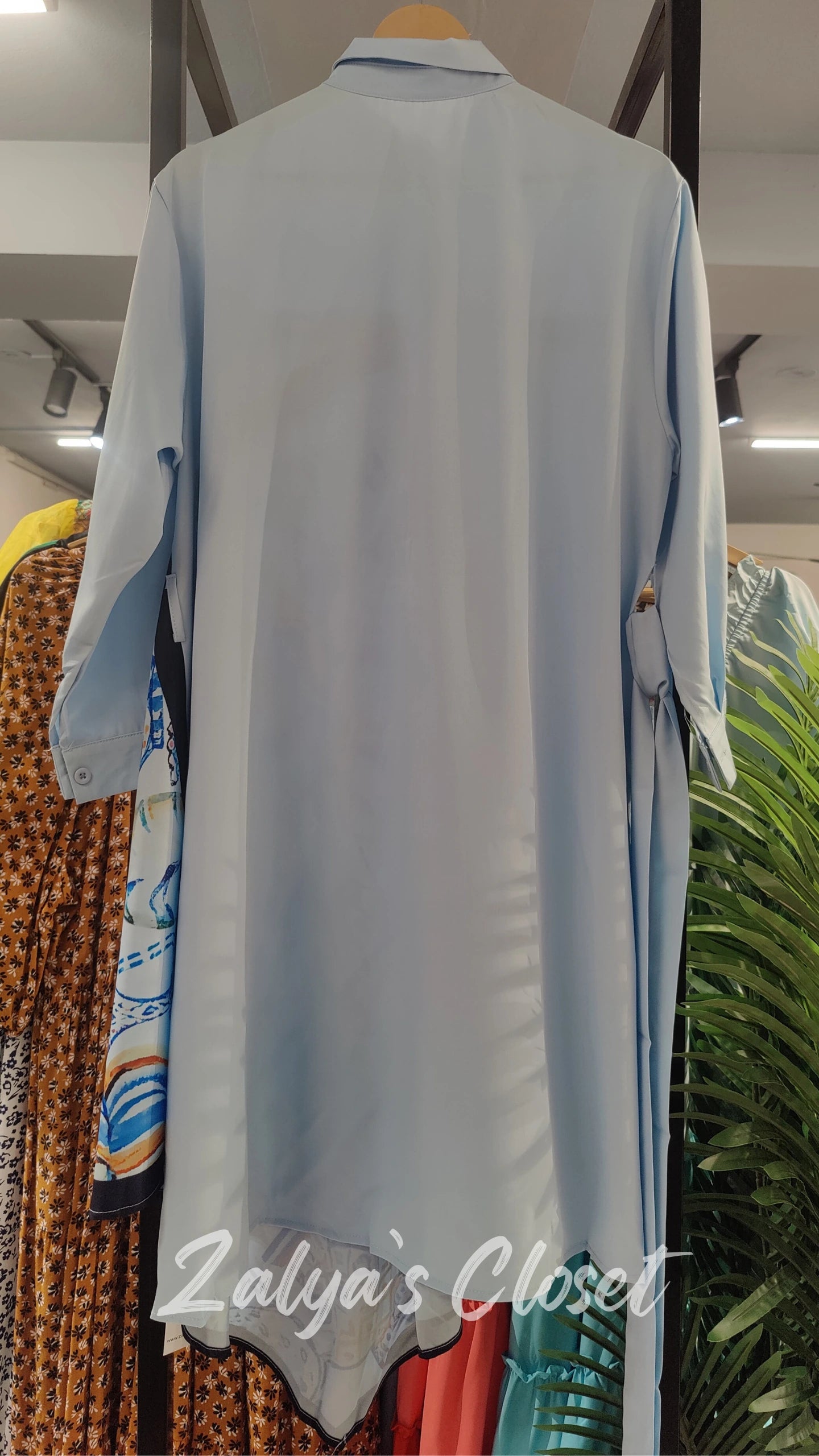 Asymmetric Long Shirt Imported image 13