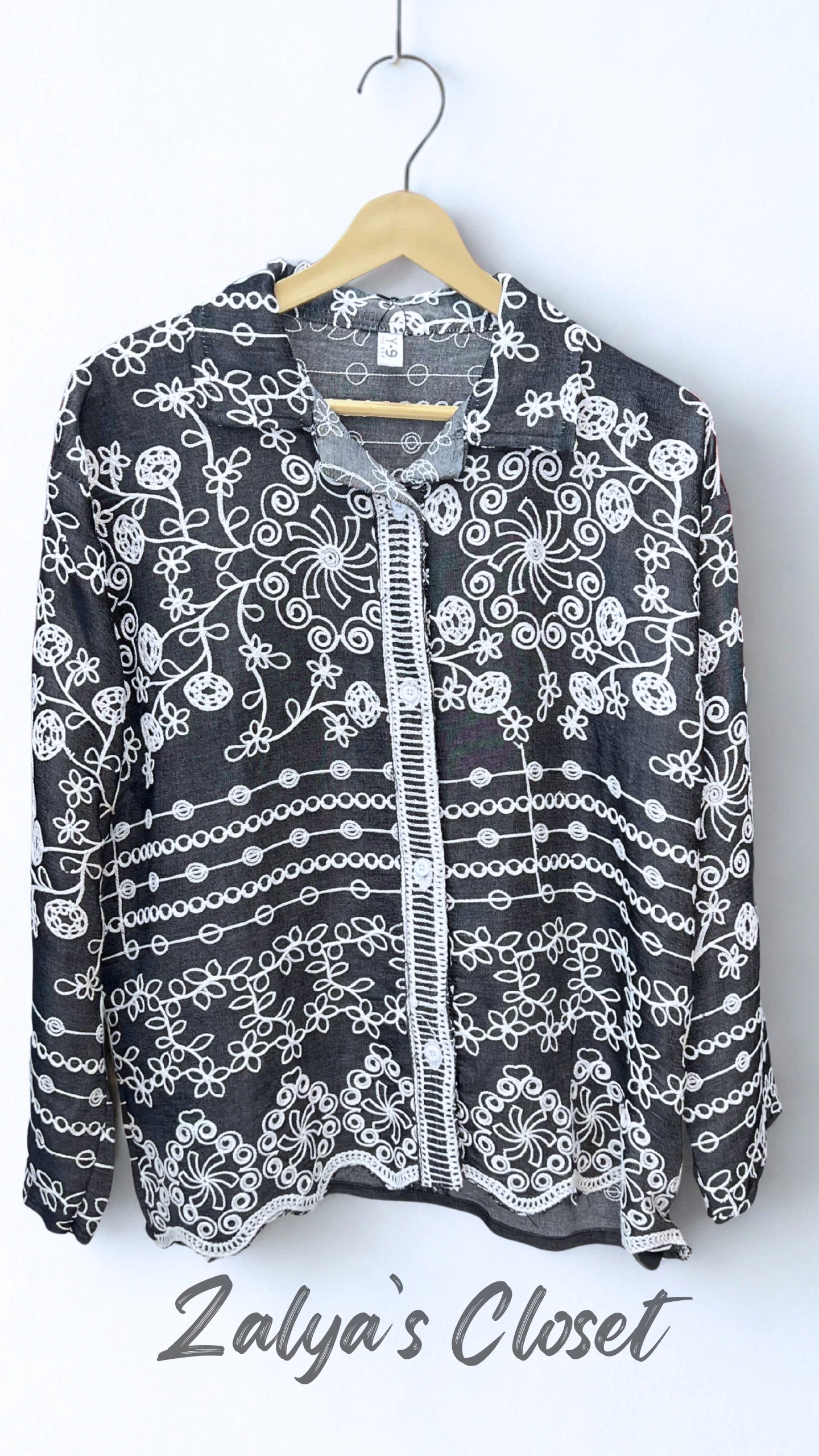 Fully Embroidered Shirt image 4