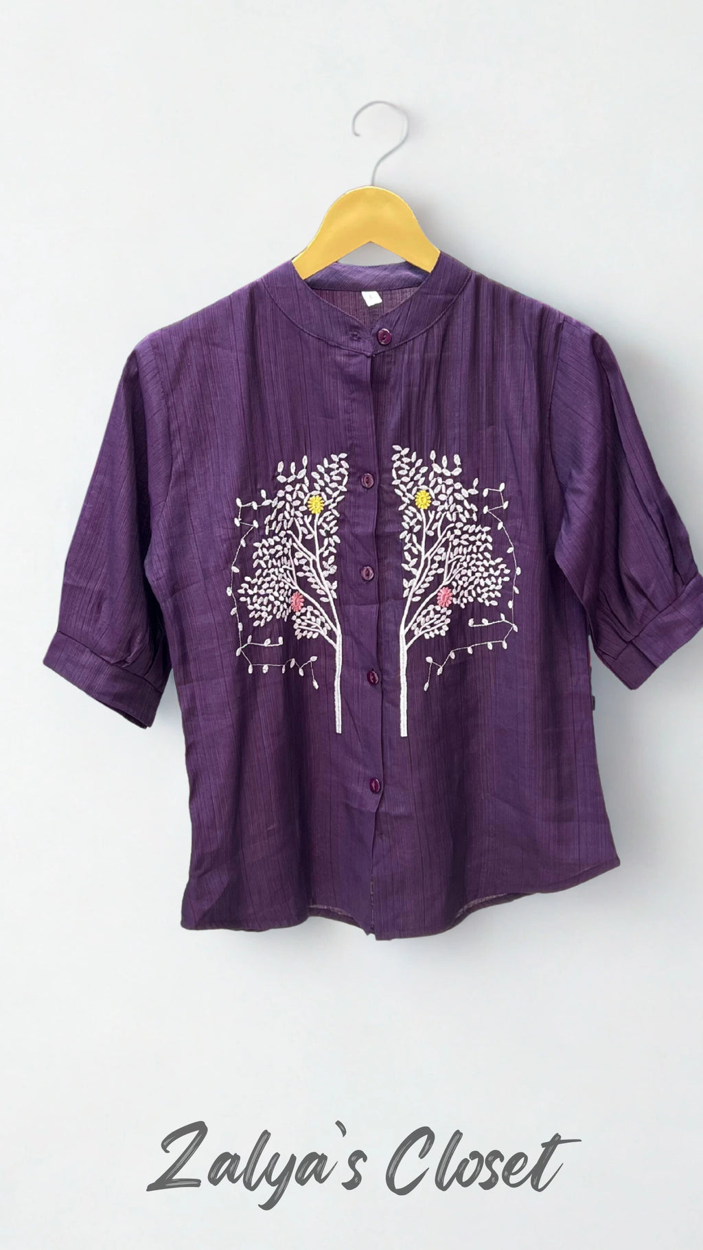 Middle Embroidered Tops image 6