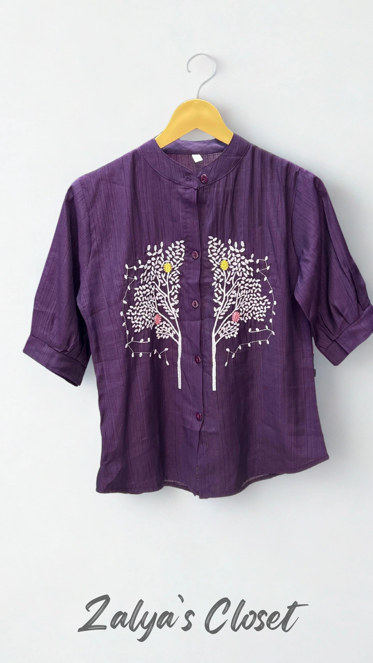 Middle Embroidered Tops image 6