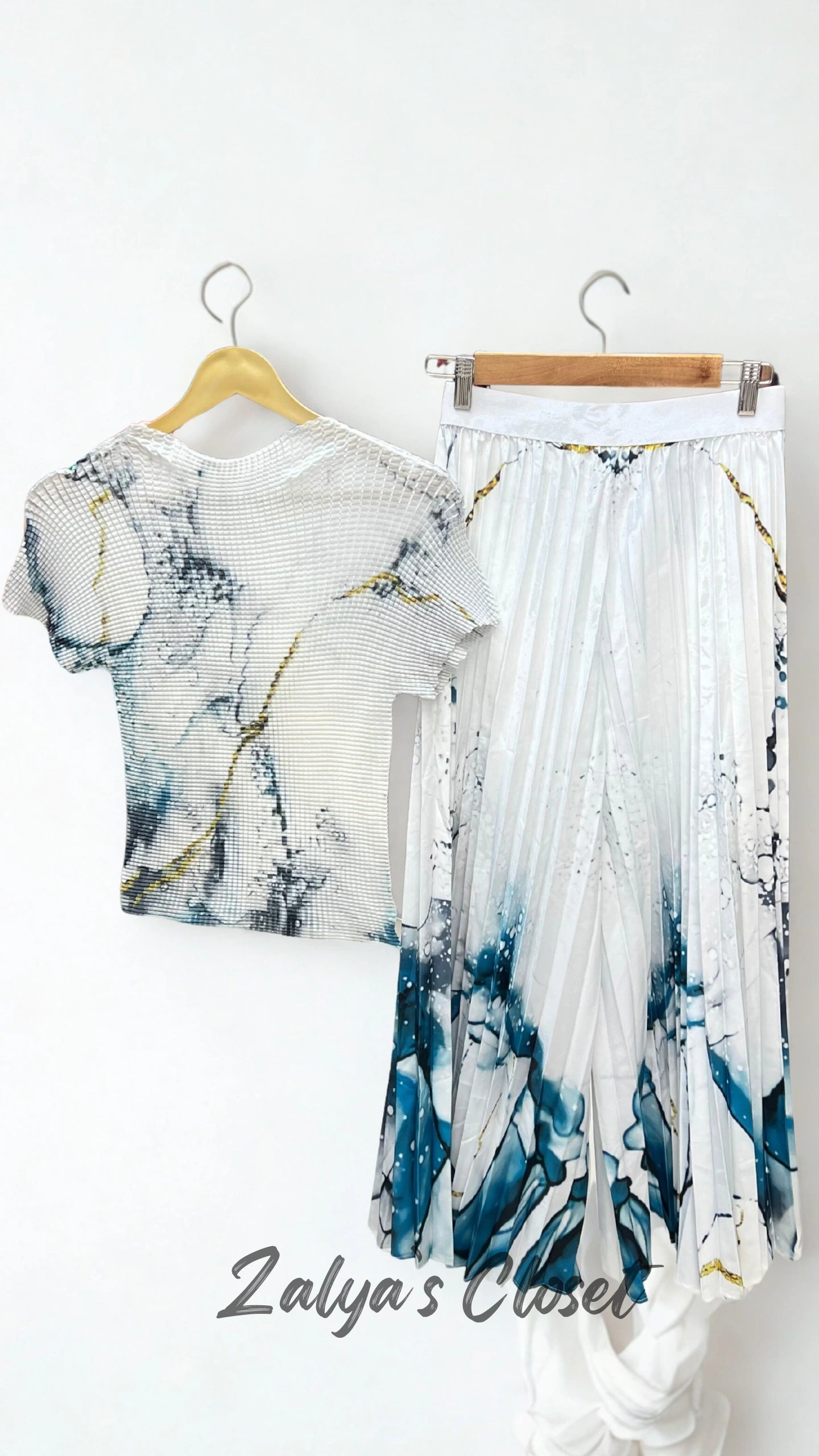 Imported Magic Top and Palazoo Pant Co-ord Set image 0