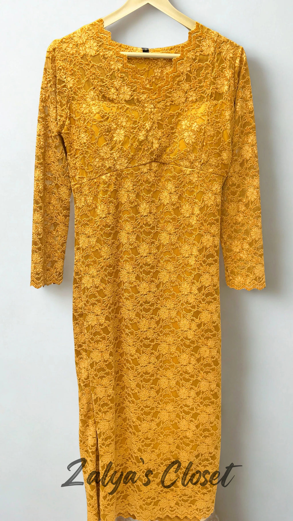 Imported Soft Lace Design Dress image 2