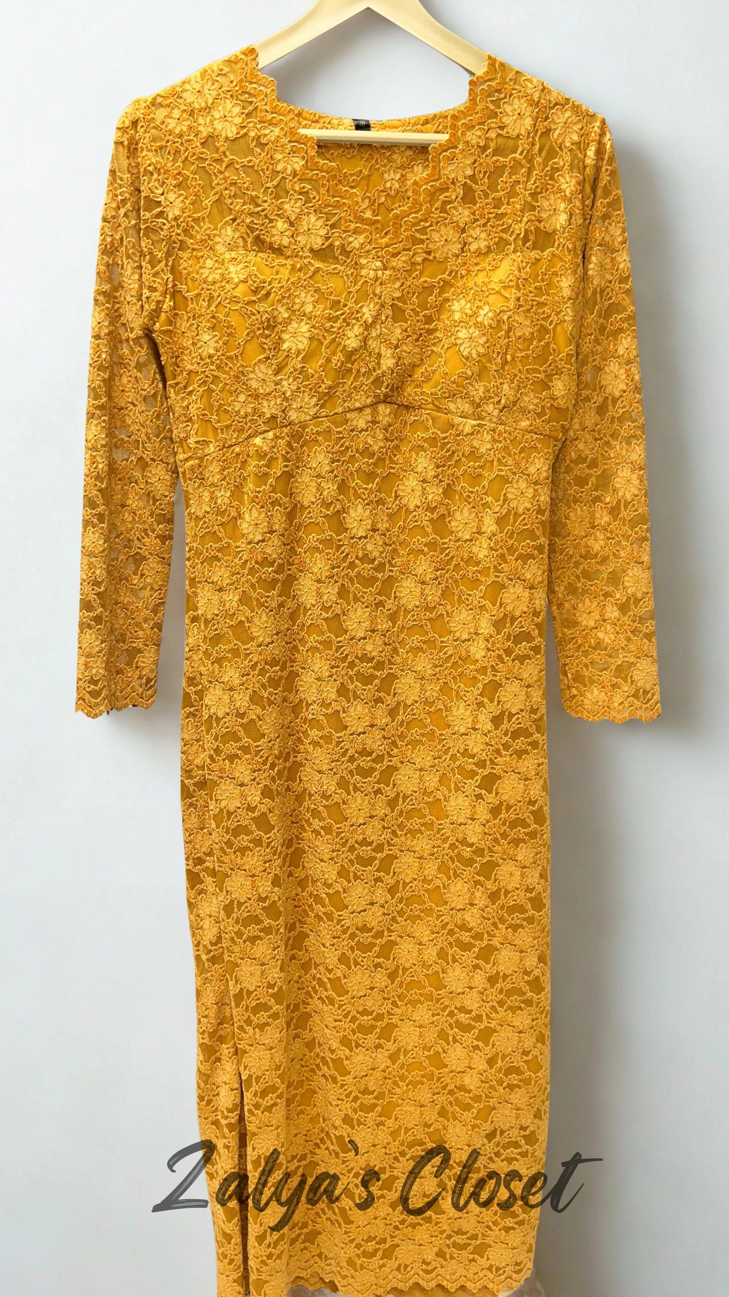 Imported Soft Lace Design Dress image 2